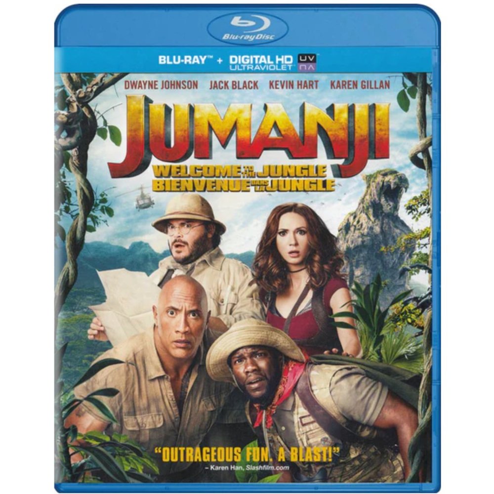 🍒4 for $20🍒 Jumanji Welcome To The Jungle Blu-ray  Kids Movie